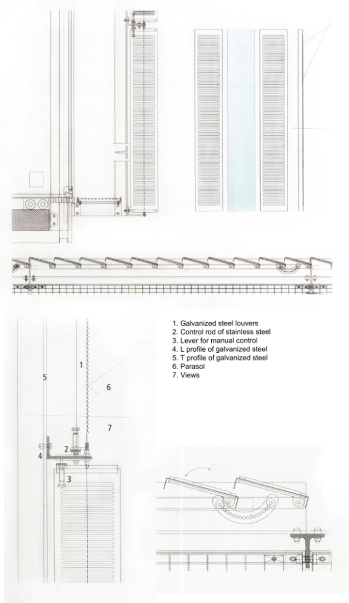 Vertical louvers of steel and glass [154] filt3rs