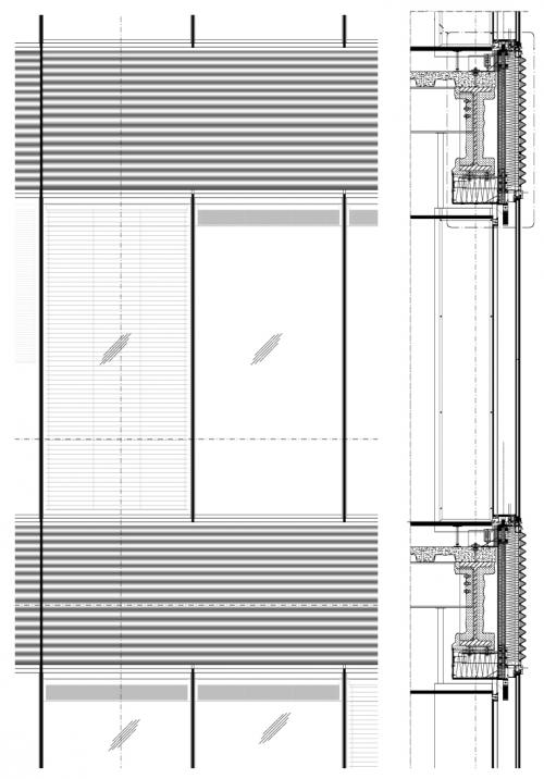 Venetian blind in double glass, CajaMadrid by Foster [275] | filt3rs